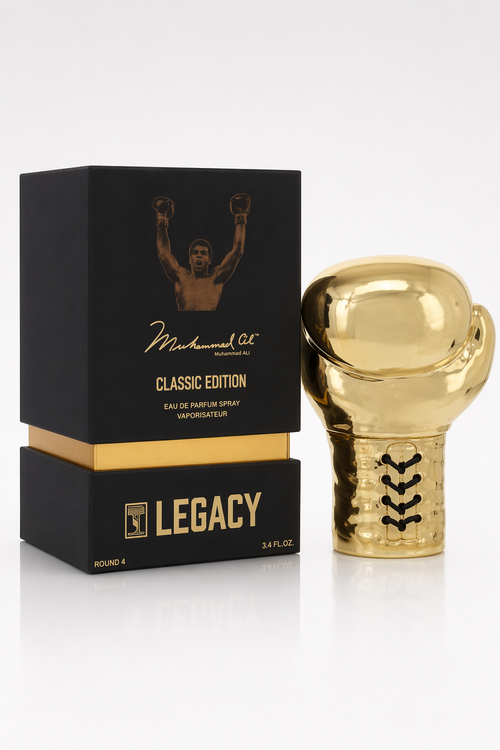 Muhammad Ali Legacy Round 4 Eau De Parfum Spray (Classic Edition) By Muhammad Ali Default