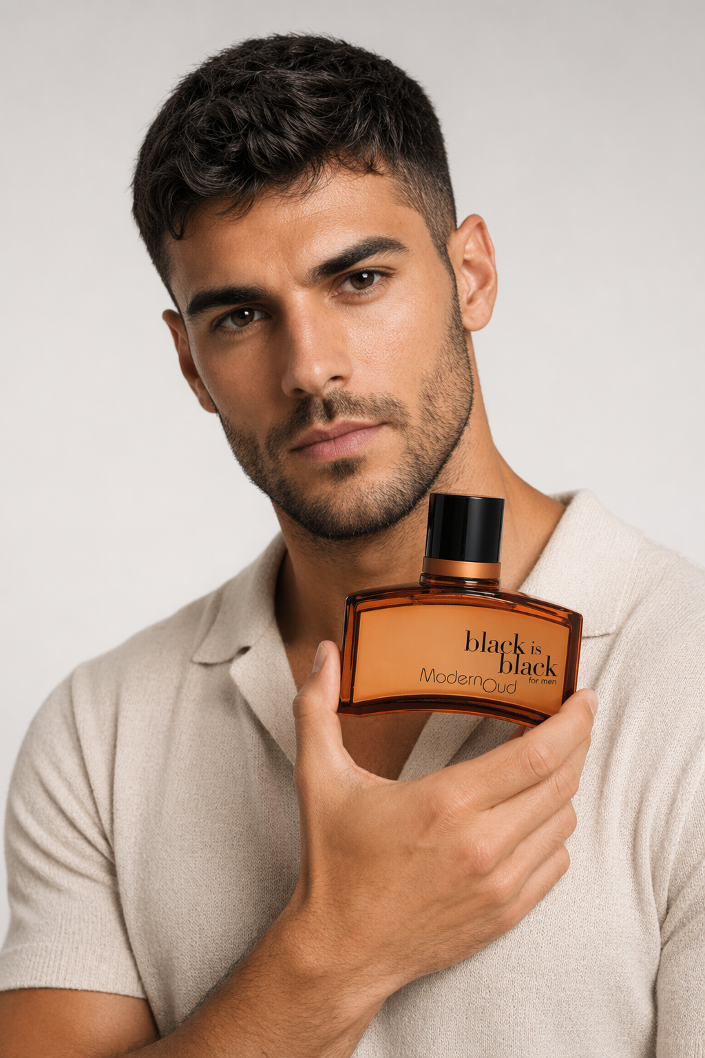 Black Is Black Modern Oud Eau De Toilette Spray By Nu Parfums Default