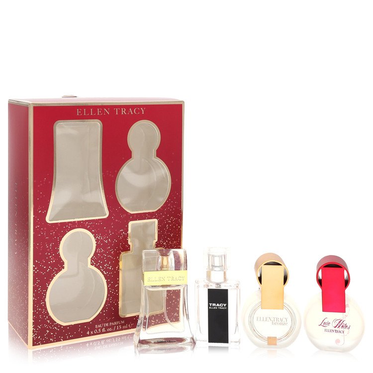 Ellen Tracy Gift Set, 0.5 oz Ellen Tracy EDP Spray + 0.5 oz Tracy EDP Spray + 0.5 oz Ellen Tracy Bronze + 0.5 oz Love No