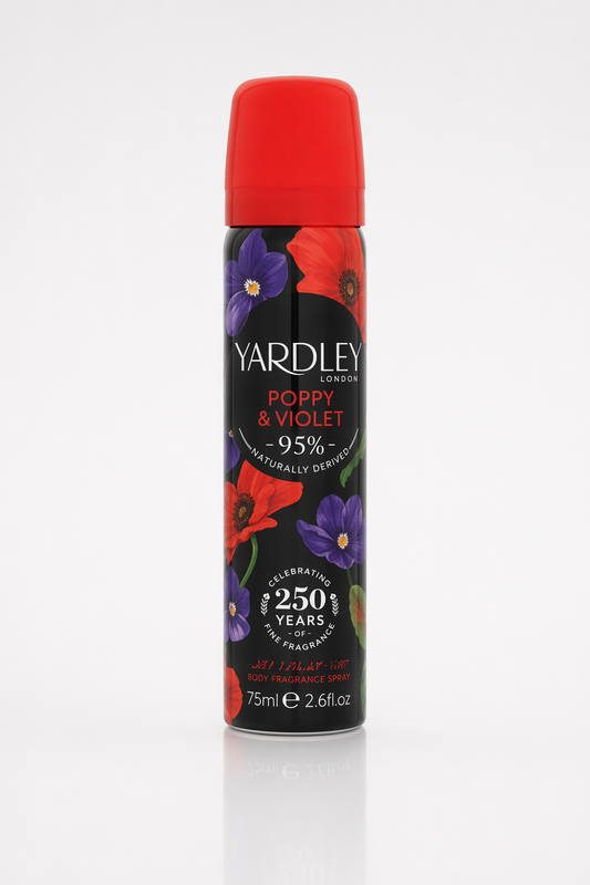 Yardley Poppy & Violet Body Fragrance Spray By Yardley London Default