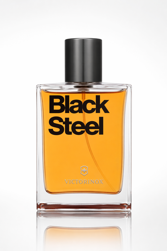 Victorinox Black Steel Eau De Toilette Spray By Victorinox Default