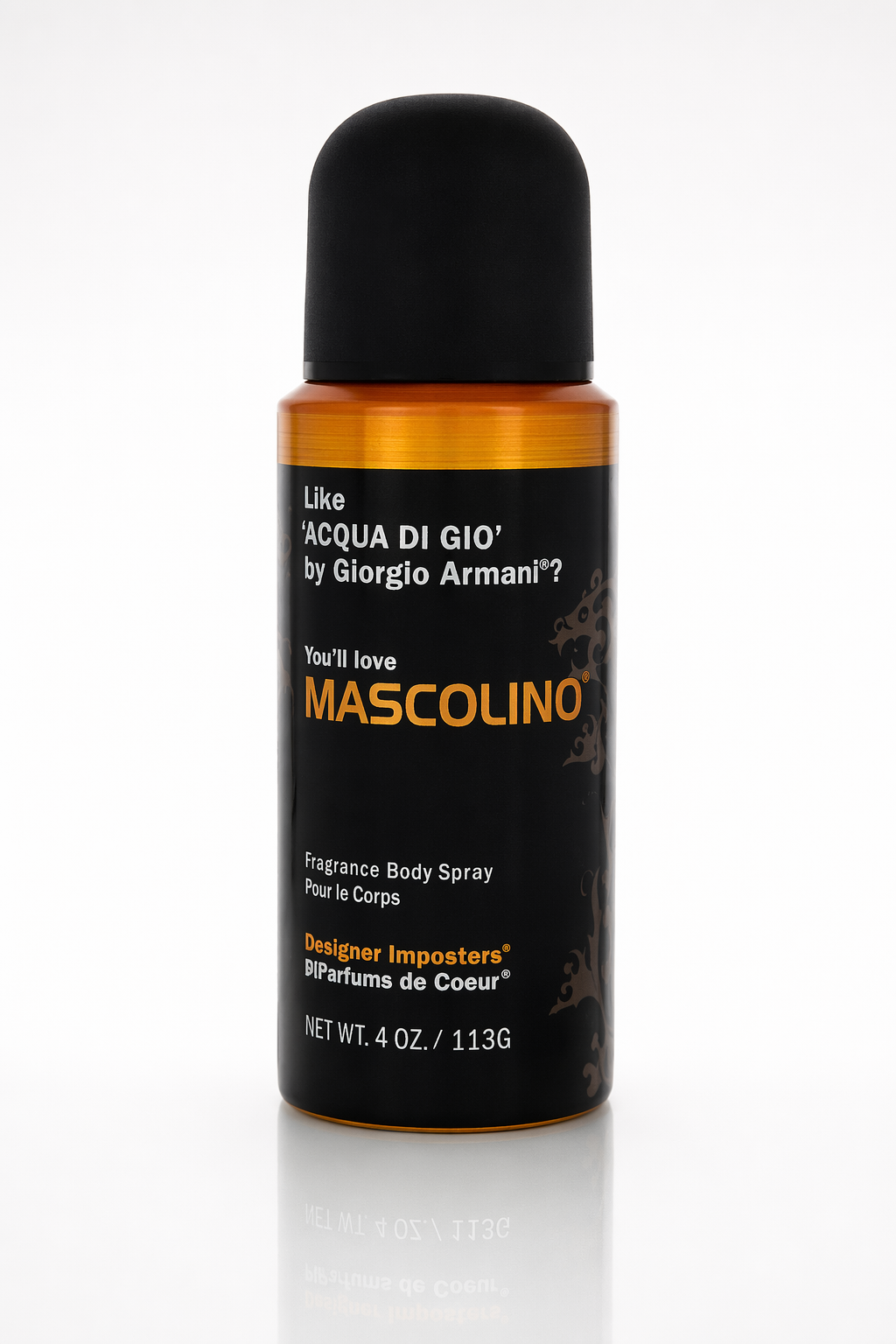 Designer Imposters Mascolino Body Spray By Parfums De Coeur Default