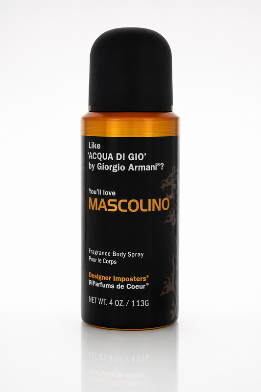 Designer Imposters Mascolino Body Spray By Parfums De Coeur Default