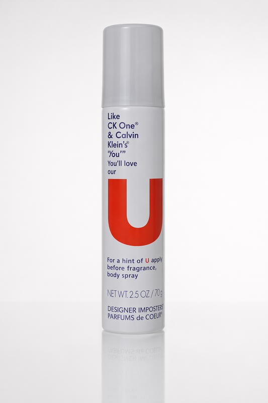 Designer Imposters U You Deodorant Body Spray (Unisex) By Parfums De Coeur Default