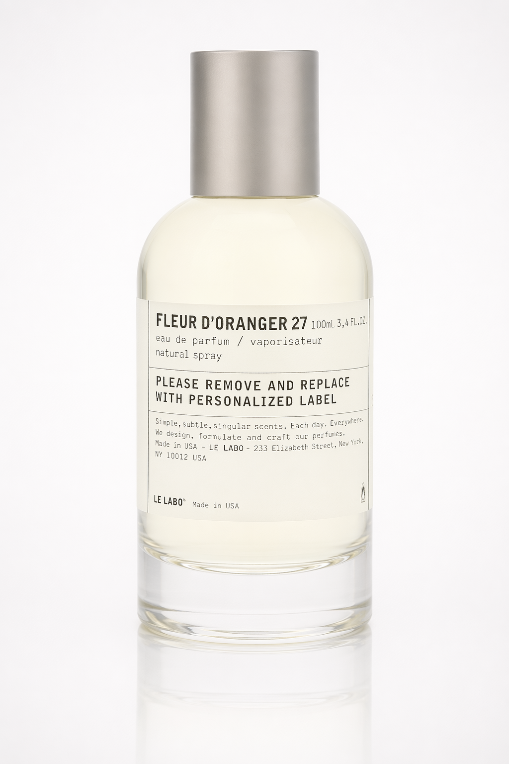 Le Labo Fleur D'oranger 27 Eau De Parfum Spray (unboxed) By Le Labo Default