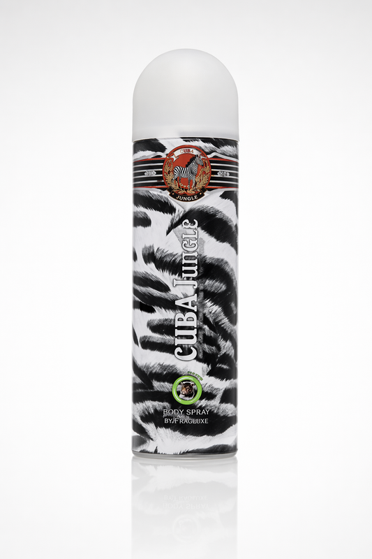 Cuba Jungle Zebra Body Spray By Fragluxe Default