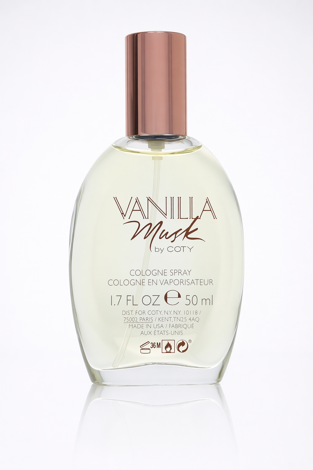 Vanilla Musk Cologne Spray (unboxed) By Coty Default