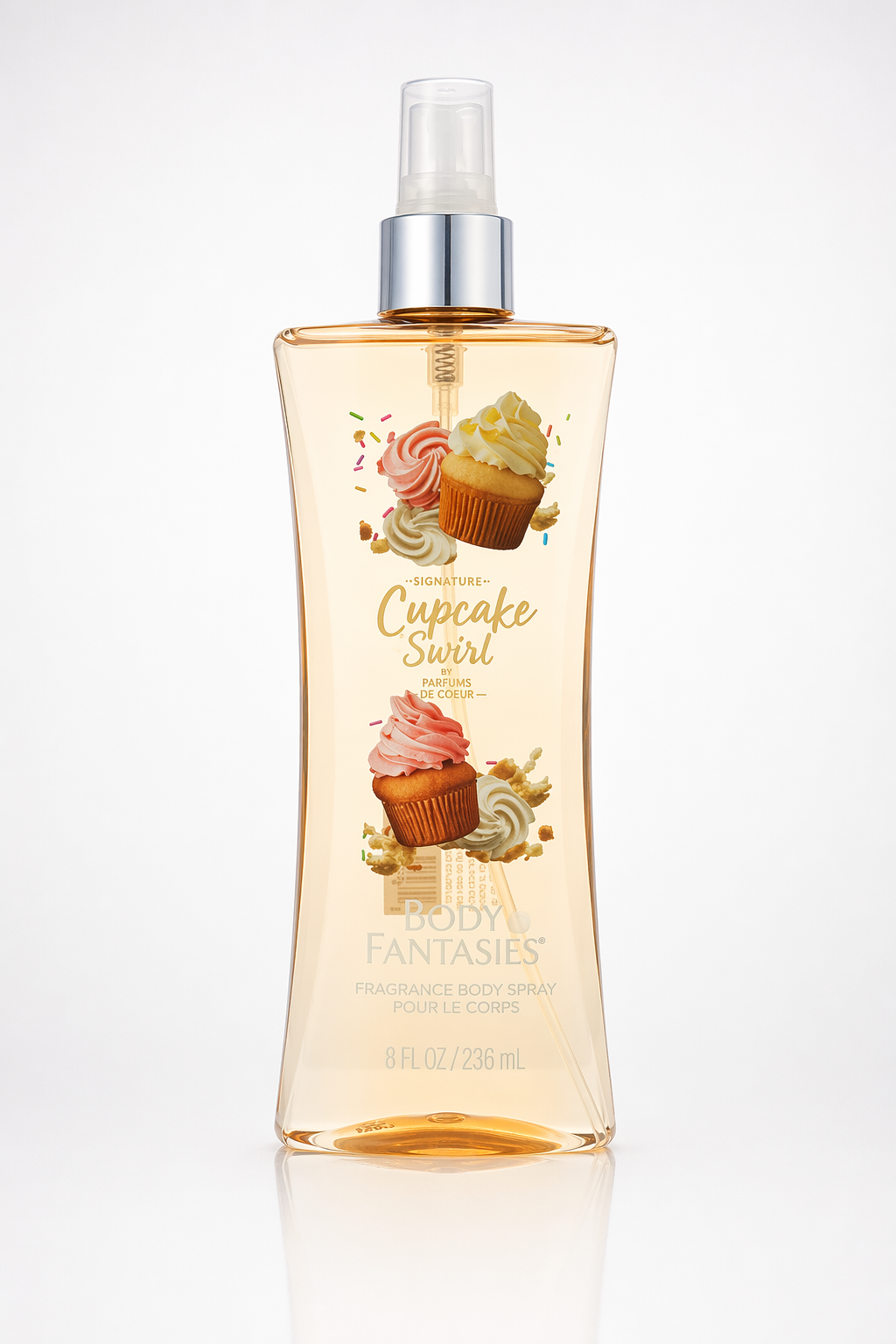 Body Fantasies Signature Cupcake Swirl Body Spray By Parfums De Coeur Default