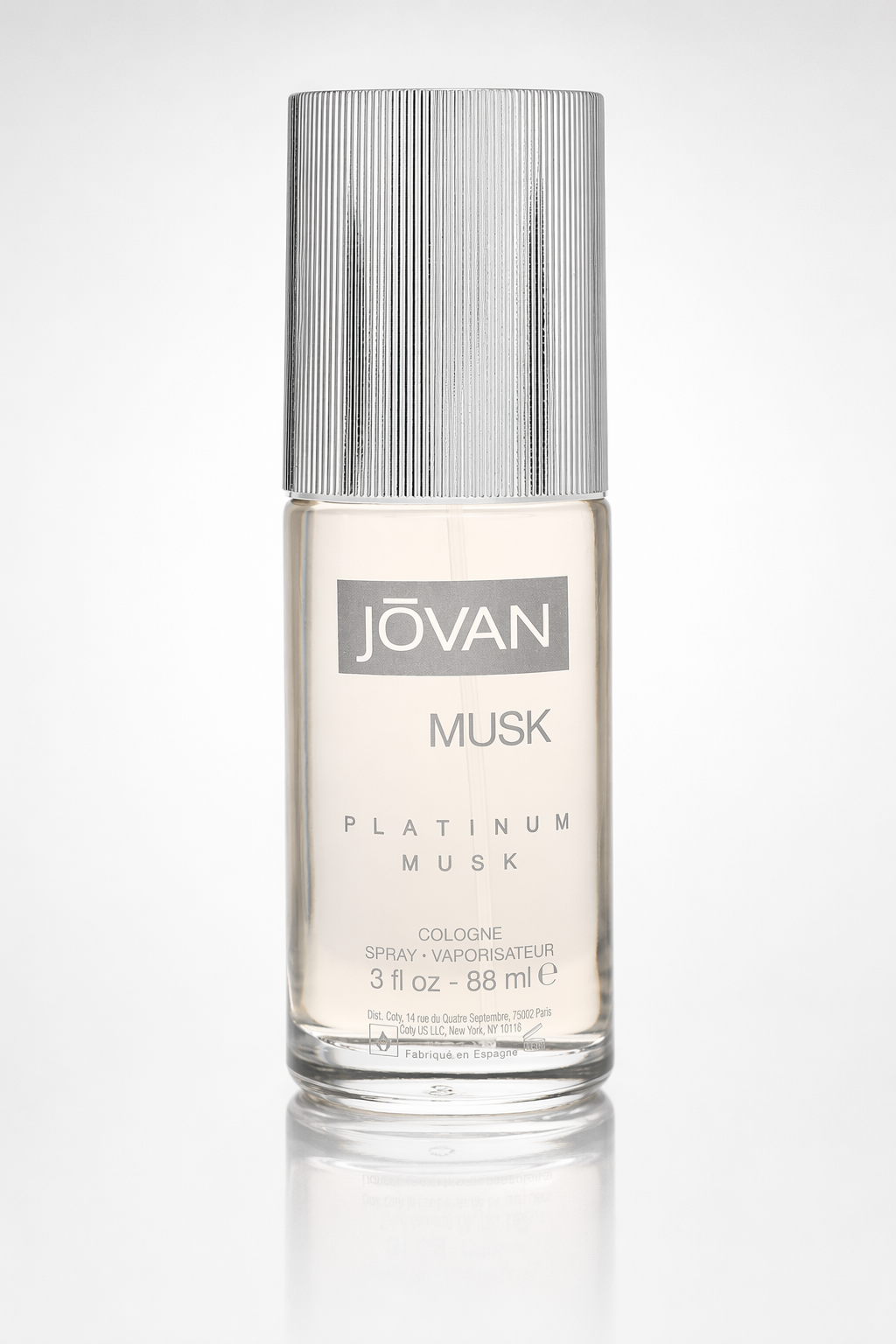 Jovan Platinum Musk Cologne Spray (unboxed) By Jovan Default