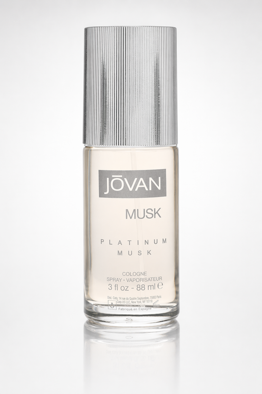 Jovan Platinum Musk Cologne Spray (unboxed) By Jovan Default