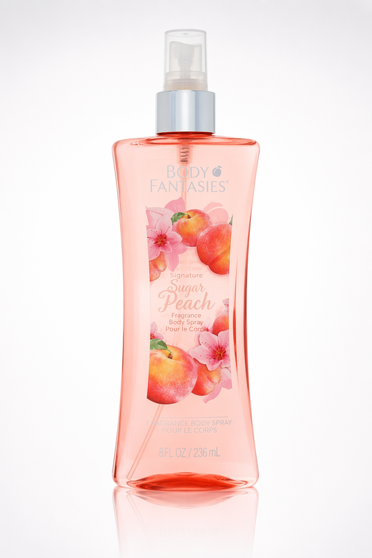 Body Fantasies Signature Sugar Peach Travel Spray By Parfums De Coeur Default