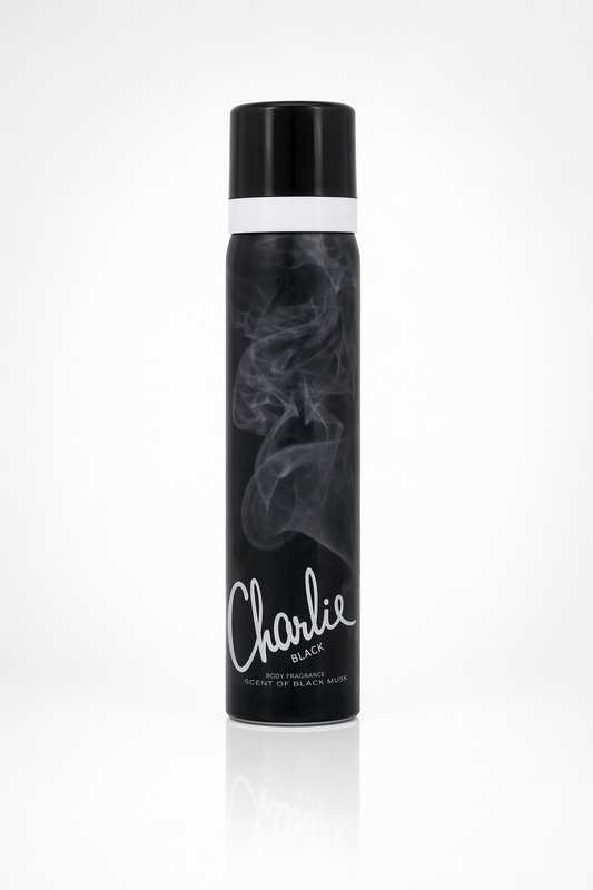 Charlie Black Body Fragrance Spray By Revlon Default