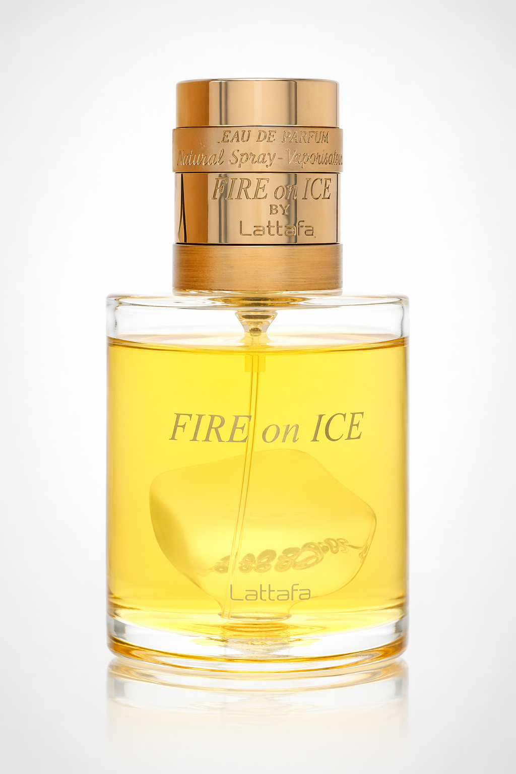 Lattafa Fire On Ice Eau De Parfum Spray (Unisex) By Lattafa Default