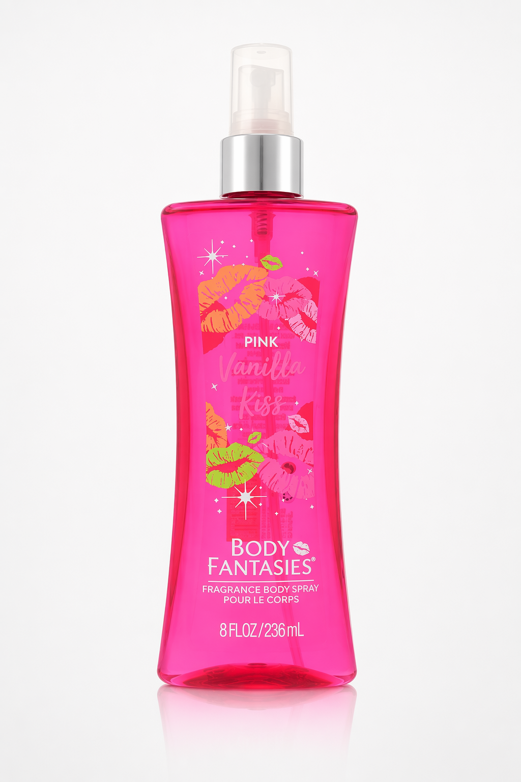 Body Fantasies Signature Pink Vanilla Kiss Fantasy Travel Spray By Parfums De Coeur Default