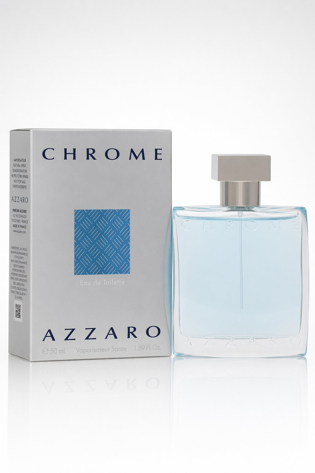 Chrome Eau De Toilette Spray By Azzaro Default