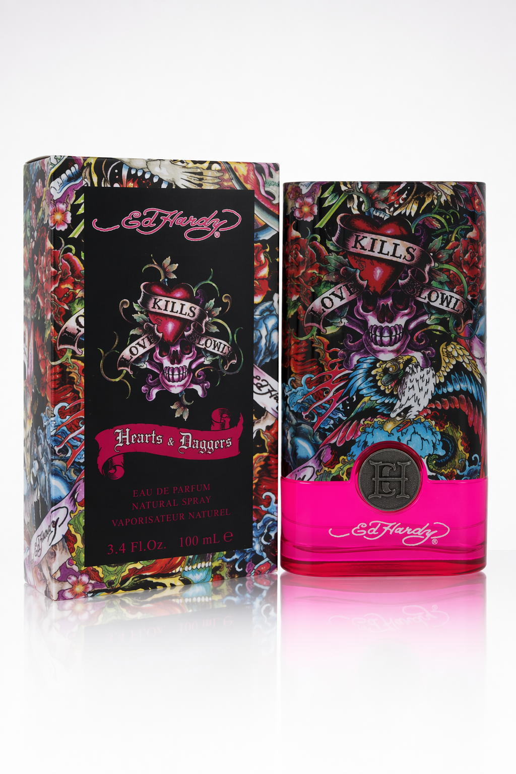 Ed Hardy Hearts & Daggers Eau De Parfum Spray By Christian Audigier Default