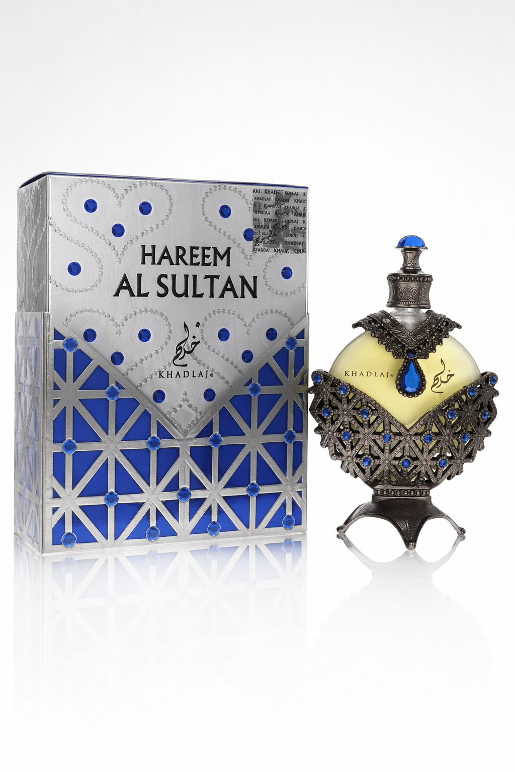 Khadlaj Hareem Al Sultan Blue Concentrated Perfume OIl (Unisex) By Khadlaj Default
