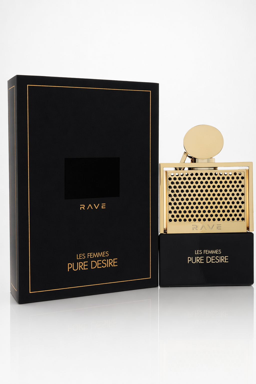 Lattafa Rave Pure Desire Gold Eau De Parfum Spray By Lattafa Default