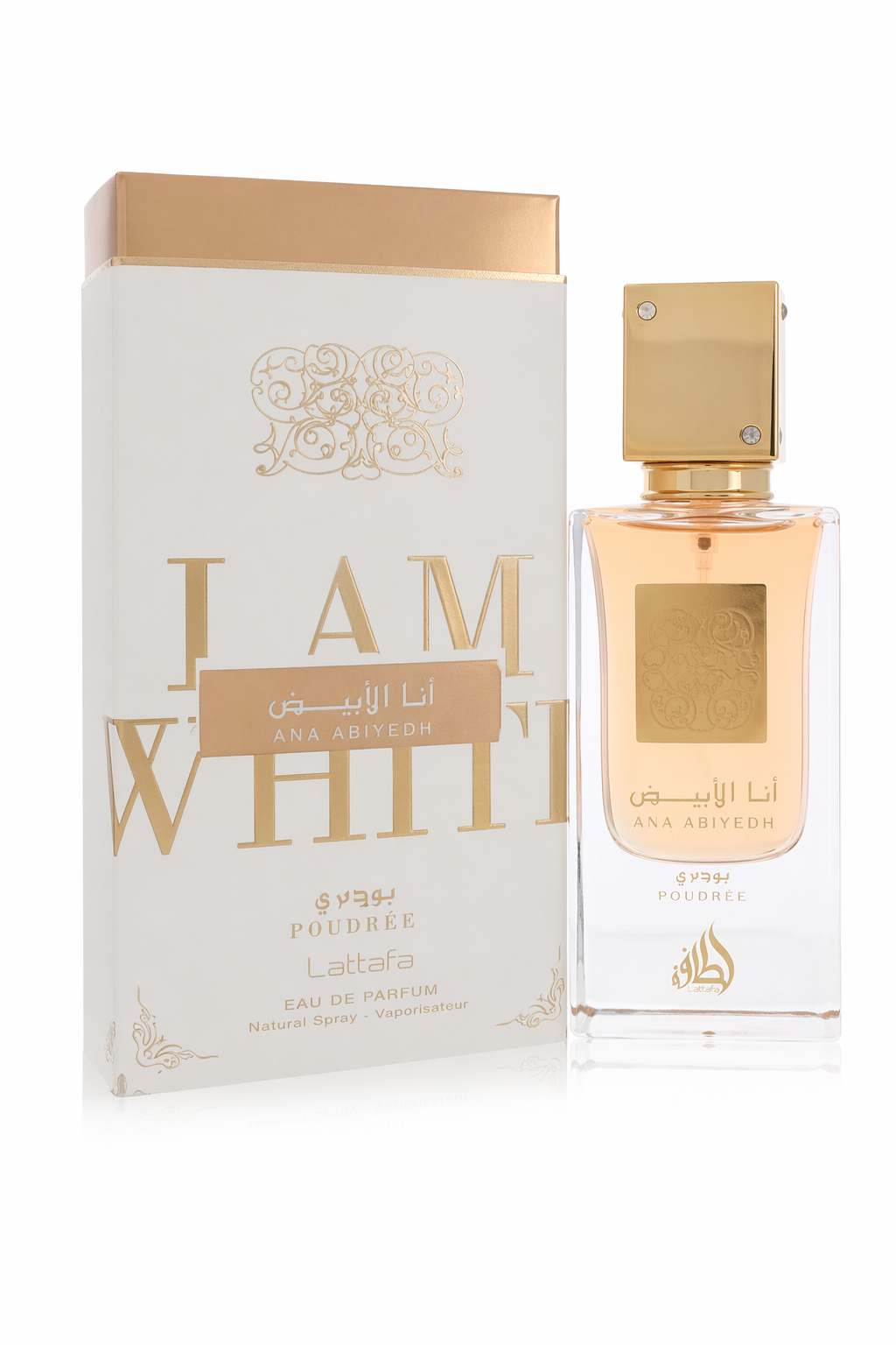 Ana Abiyedh I Am White Poudree Eau De Parfum Spray (Unisex) By Lattafa Default