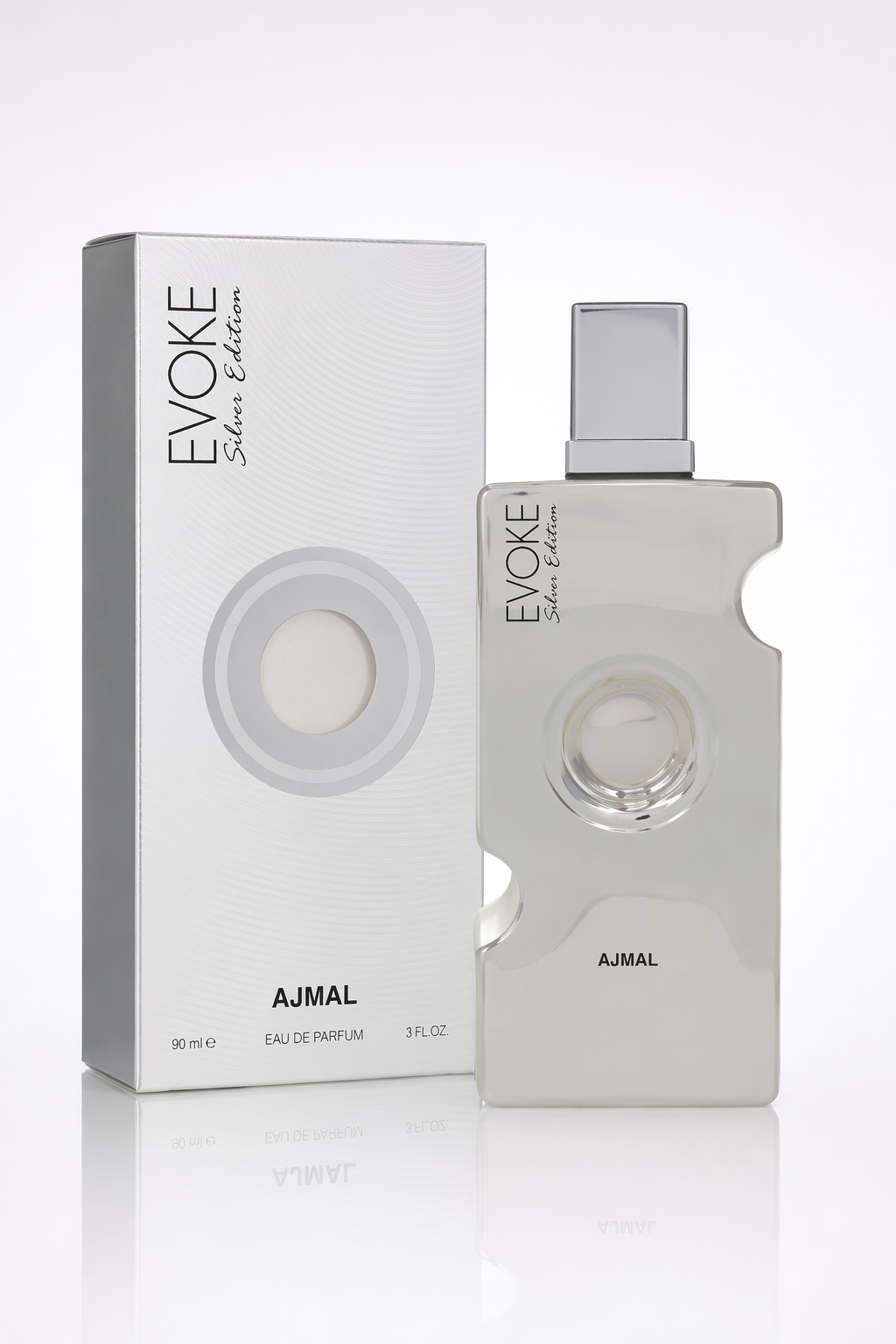 Ajmal Evoke Silver Edition Eau De Parfum Spray (unboxed) By Ajmal Default