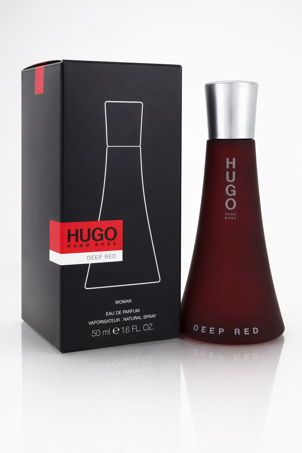 Hugo Deep Red Eau De Parfum Spray By Hugo Boss Default