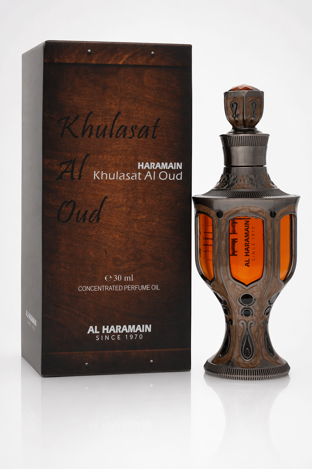 Al Haramain Khulasat Al Oud Concentrated Perfume Oil By Al Haramain Default