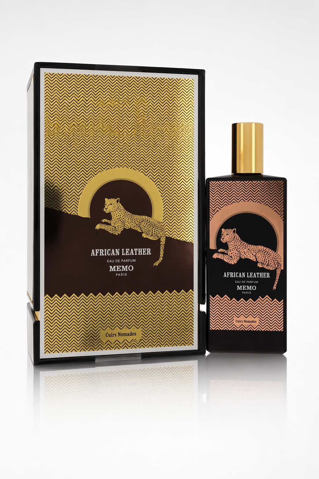 African Leather Eau De Parfum Spray (Unisex) By Memo Default