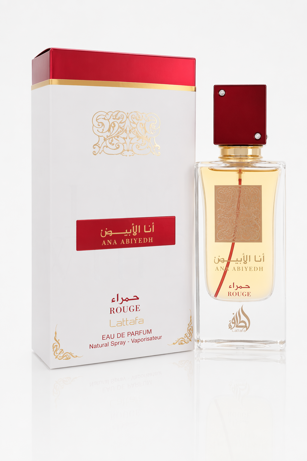 Ana Abiyedh I Am White Rouge Eau De Parfum Spray (Unisex) By Lattafa Default