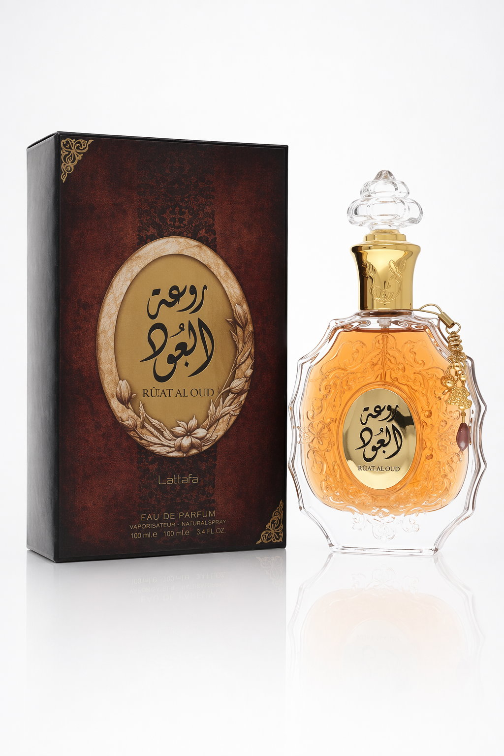 Lattafa Rouat Al Oud Eau De Parfum Spray (Unisex) By Lattafa Default
