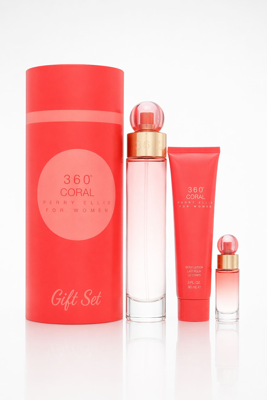 Perry Ellis 360 Coral Gift Set By Perry Ellis Default