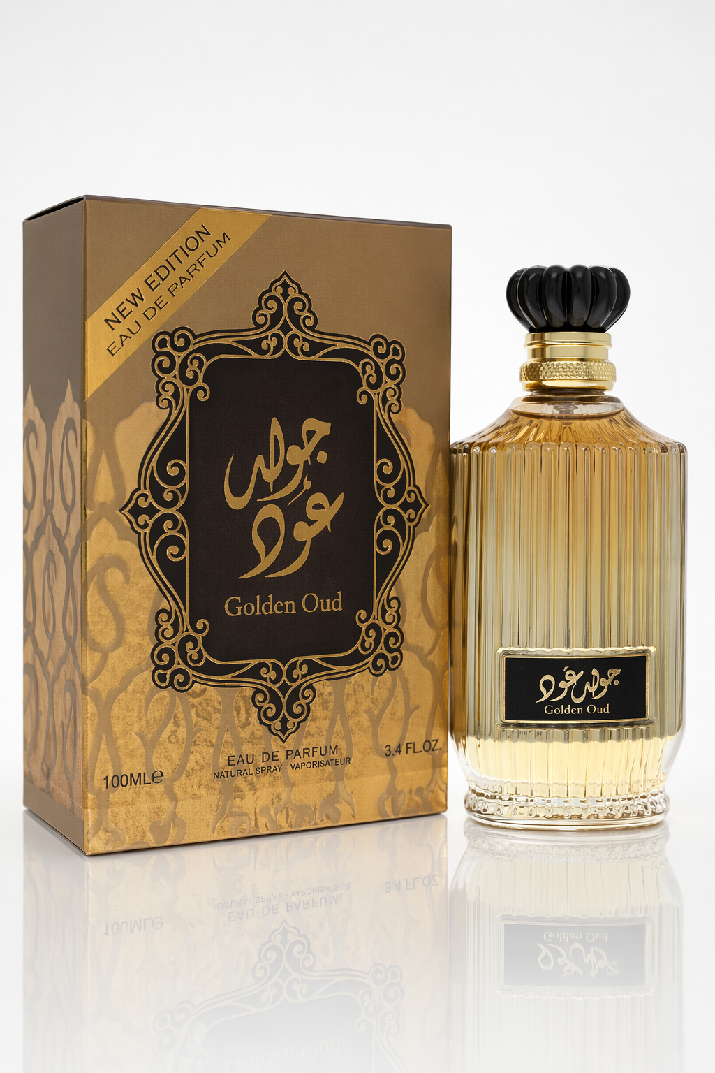 Lattafa Asdaaf Golden Oud Eau De Parfum Spray (Unisex) By Lattafa Default