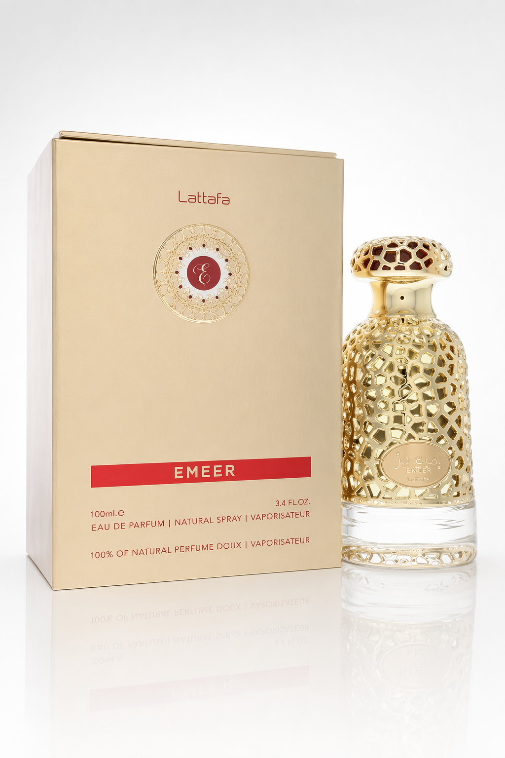 Lattafa Emeer Eau De Parfum Spray (Unisex) By Lattafa Default