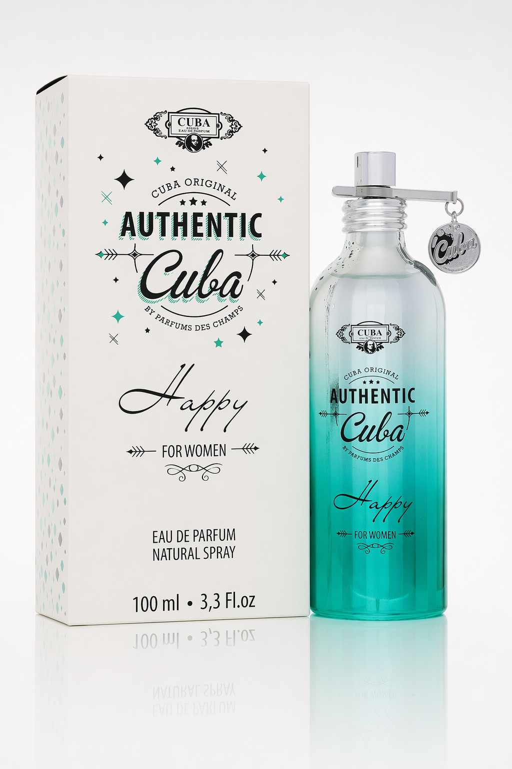 Cuba Authentic Happy Eau De Parfum Spray By Fragluxe Default