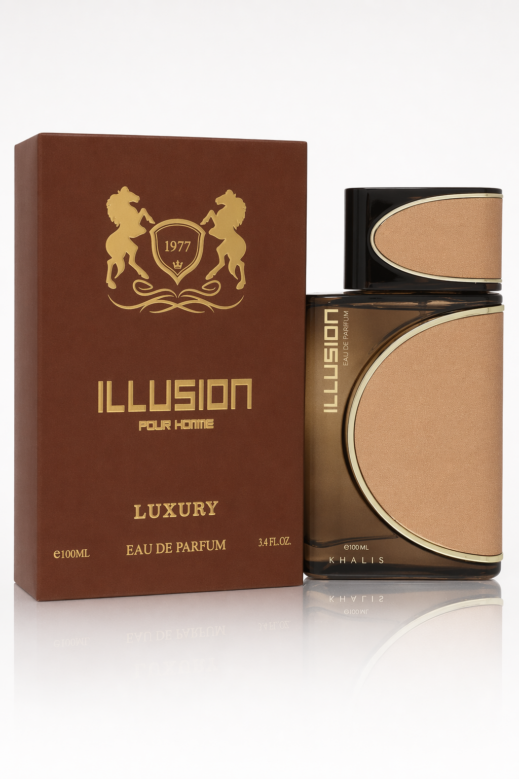 Khalis Illusion Luxury Collection Eau De Parfum Spray By Khalis Default