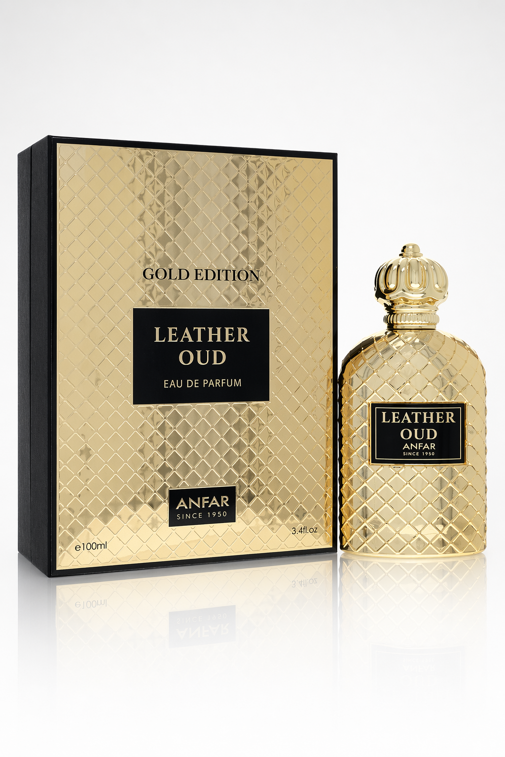 Anfar Leather Oud Gold Edition Eau De Parfum Spray By Anfar Default