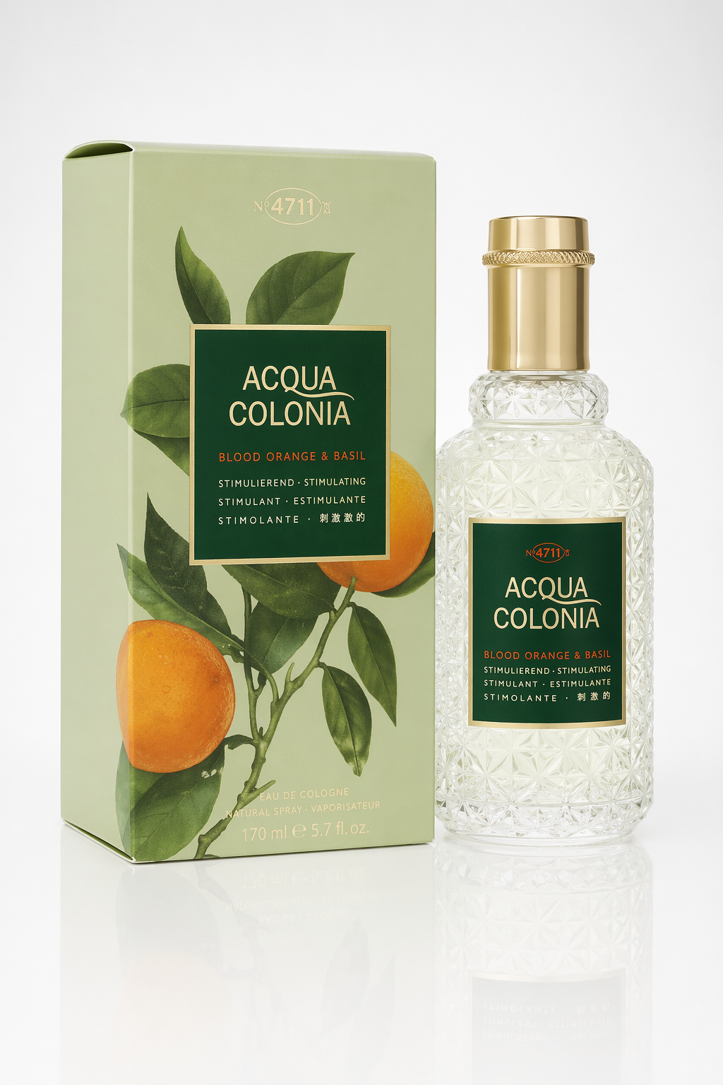 4711 Acqua Colonia Blood Orange & Basil Eau De Cologne Spray (Unisex) By 4711 Default