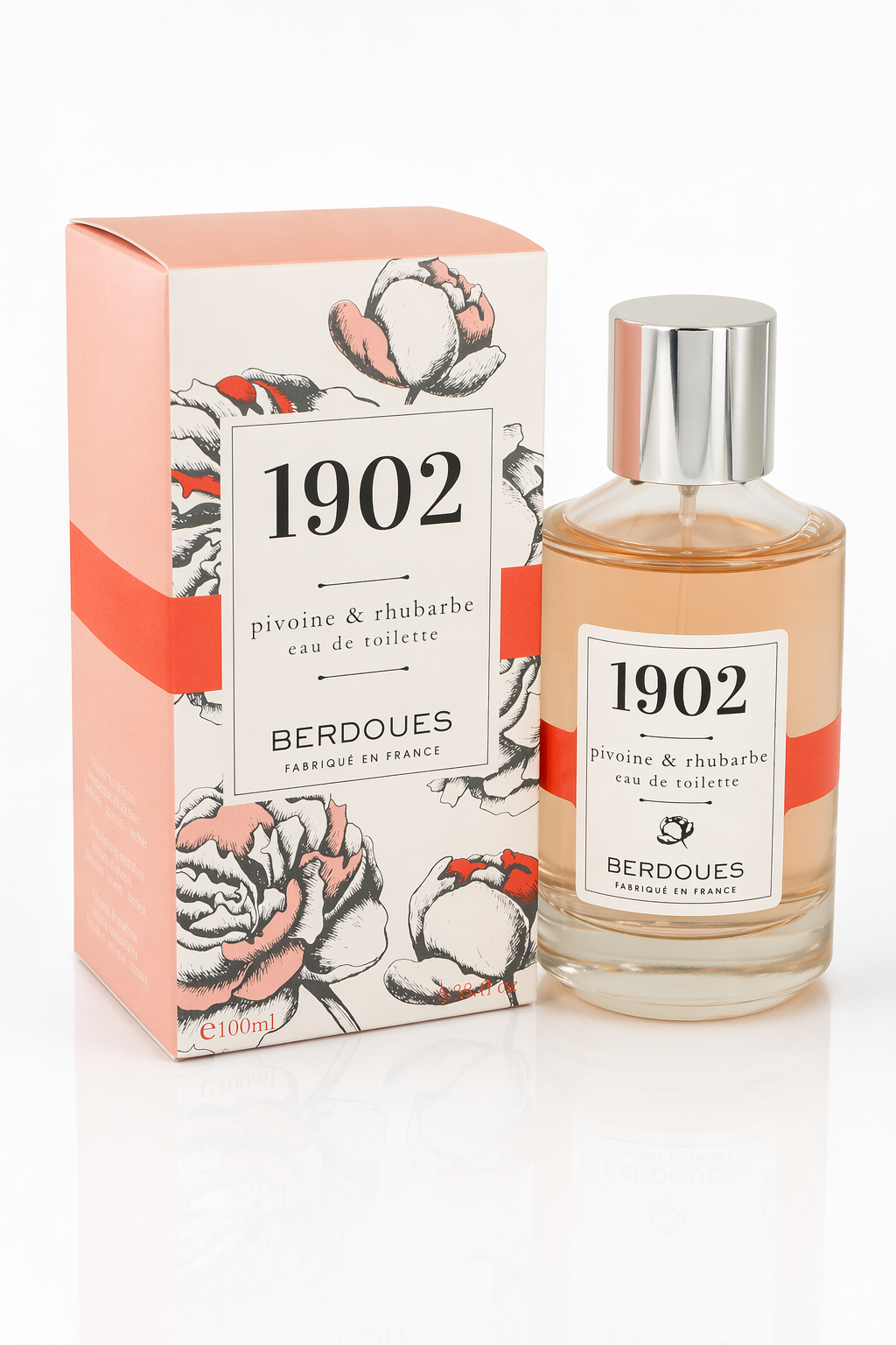 1902 Pivoine & Rhubarbe Eau De Toilette Spray By Berdoues Default