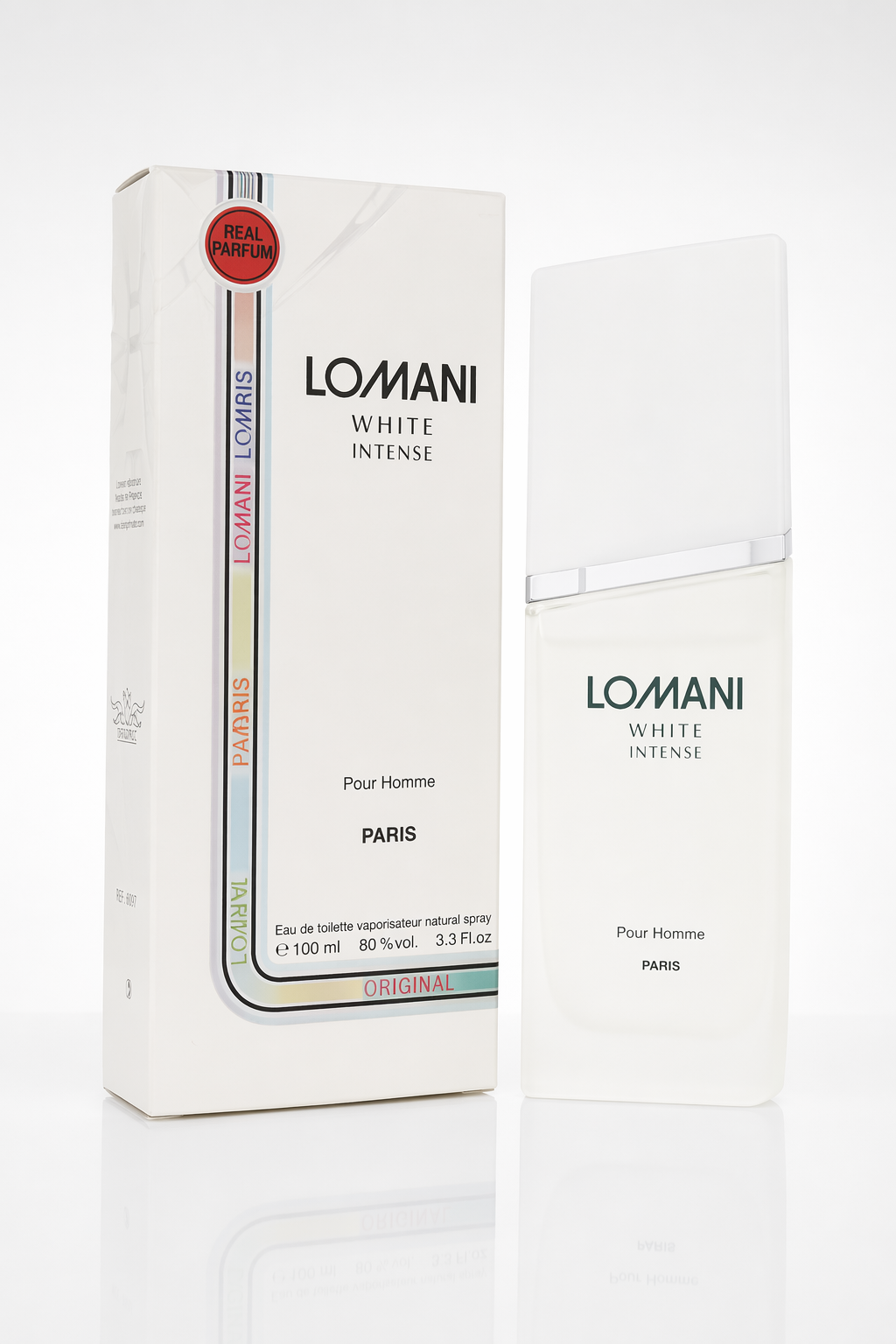 Lomani White Intense Eau De Toilette Spray By Lomani Default