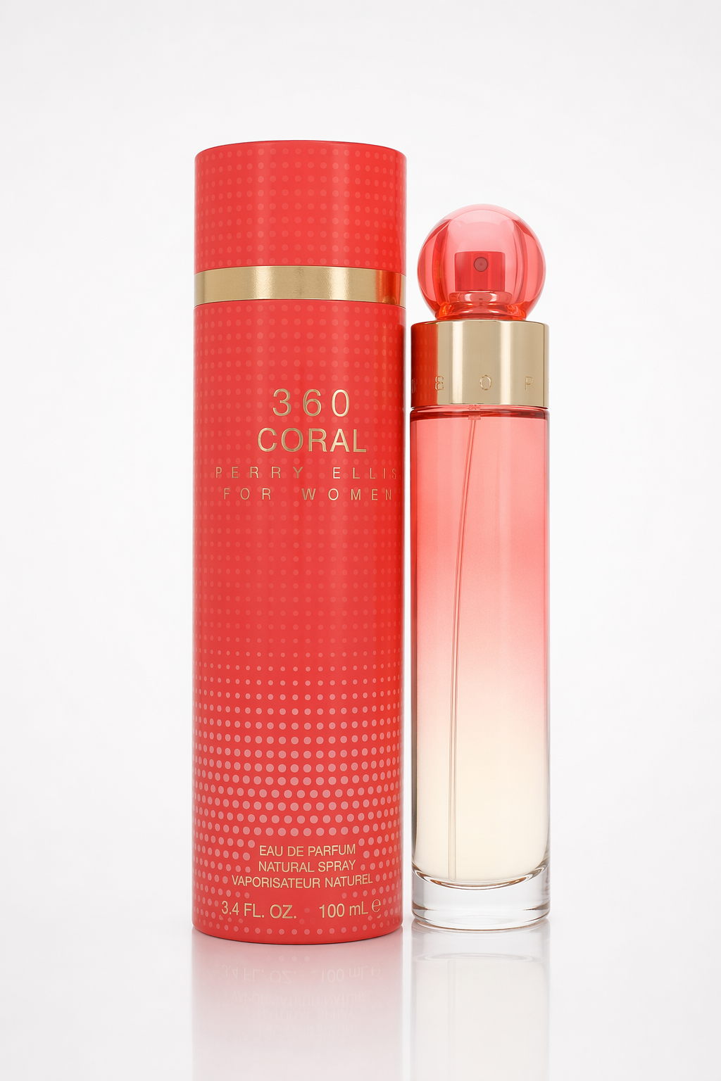 Perry Ellis 360 Coral Eau De Parfum Spray By Perry Ellis Default