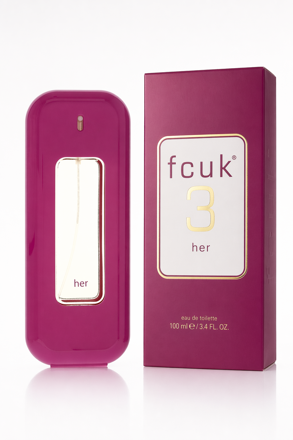 Fcuk 3 Eau De Toilette Spray (unboxed) By French Connection Default