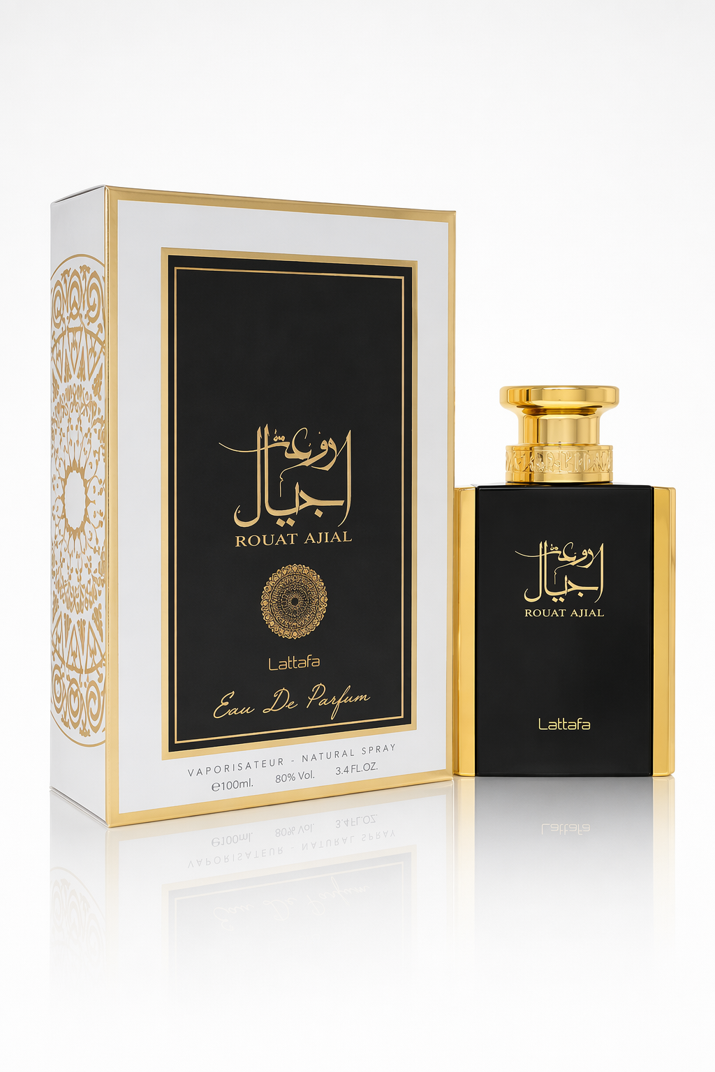 Lattafa Rouat Ajial Eau De Parfum Spray (Unisex) By Lattafa Default