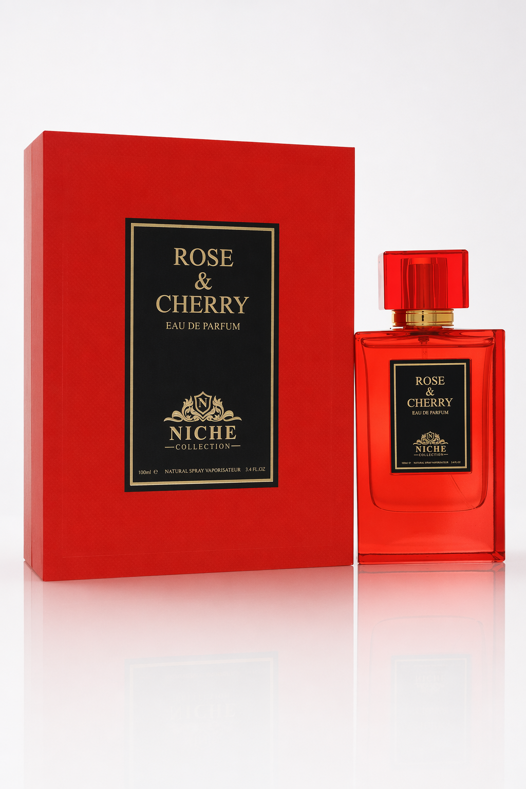 Khalis Rose & Cherry Niche Collection Eau De Parfum Spray By Khalis Default