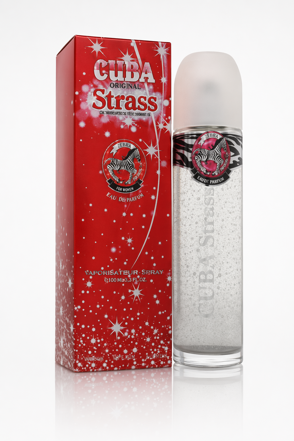 Cuba Strass Zebra Eau De Parfum Spray By Fragluxe Default