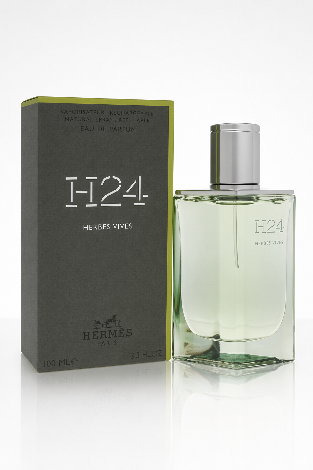 Hermes H24 Herbes Vives Eau De Parfum Refillable Spray By Hermes Default