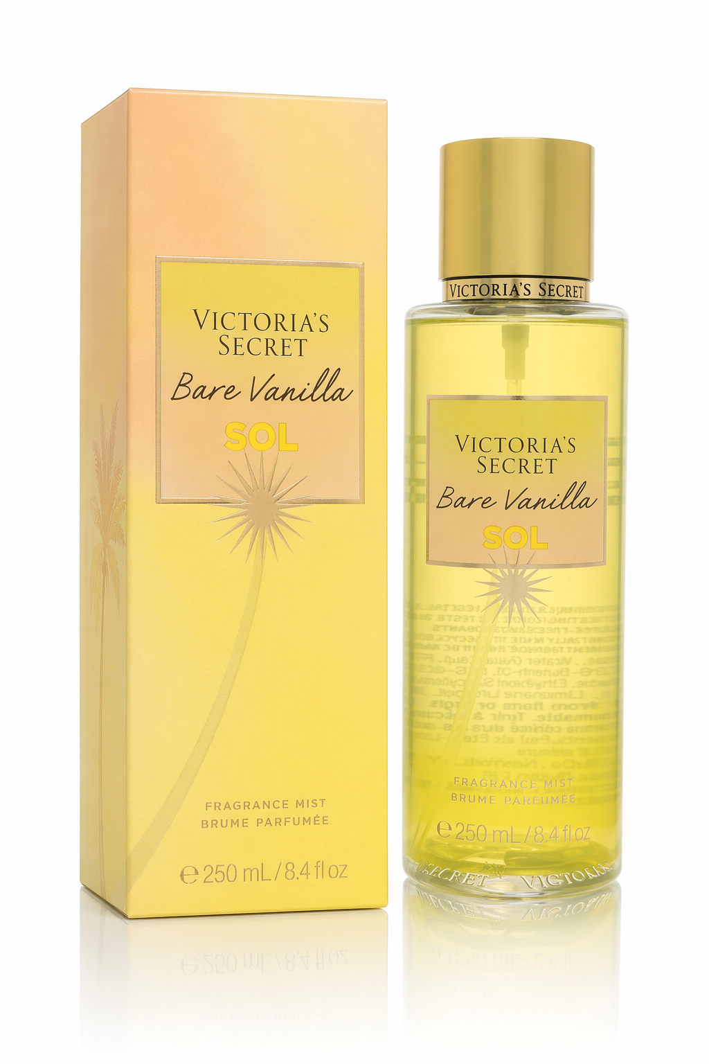 Victoria's Secret Bare Vanilla Sol Fragrance Mist Spray By Victoria's Secret Default
