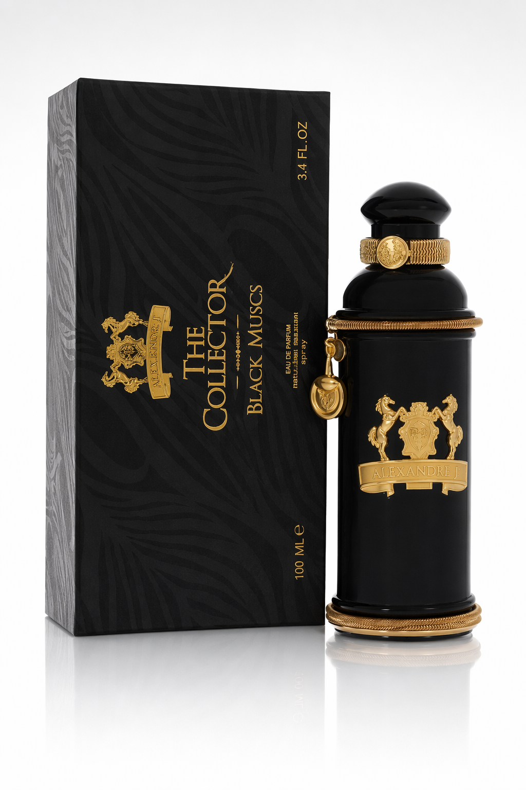 Black Muscs Eau De Parfum Spray By Alexandre J Default