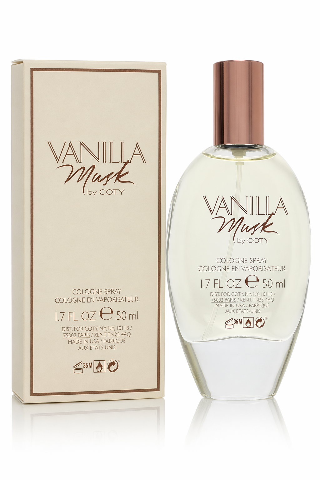 Vanilla Musk Cologne Spray (unboxed) By Coty Default