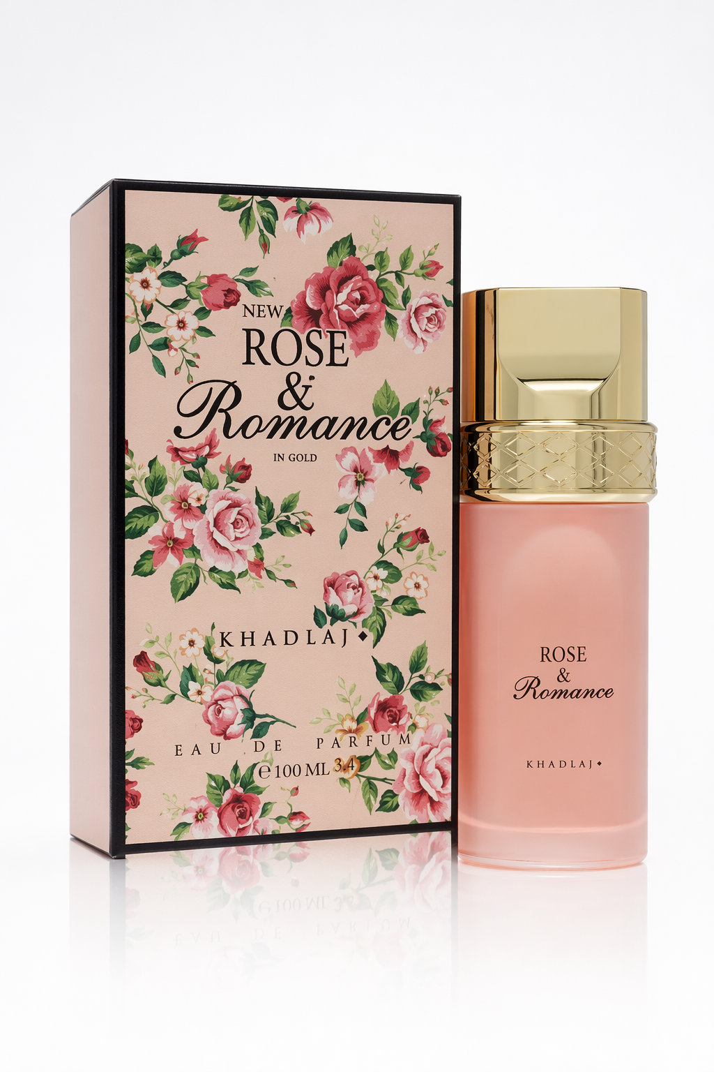Khadlaj Rose & Romance In Gold Eau De Parfum Spray By Khadlaj Default