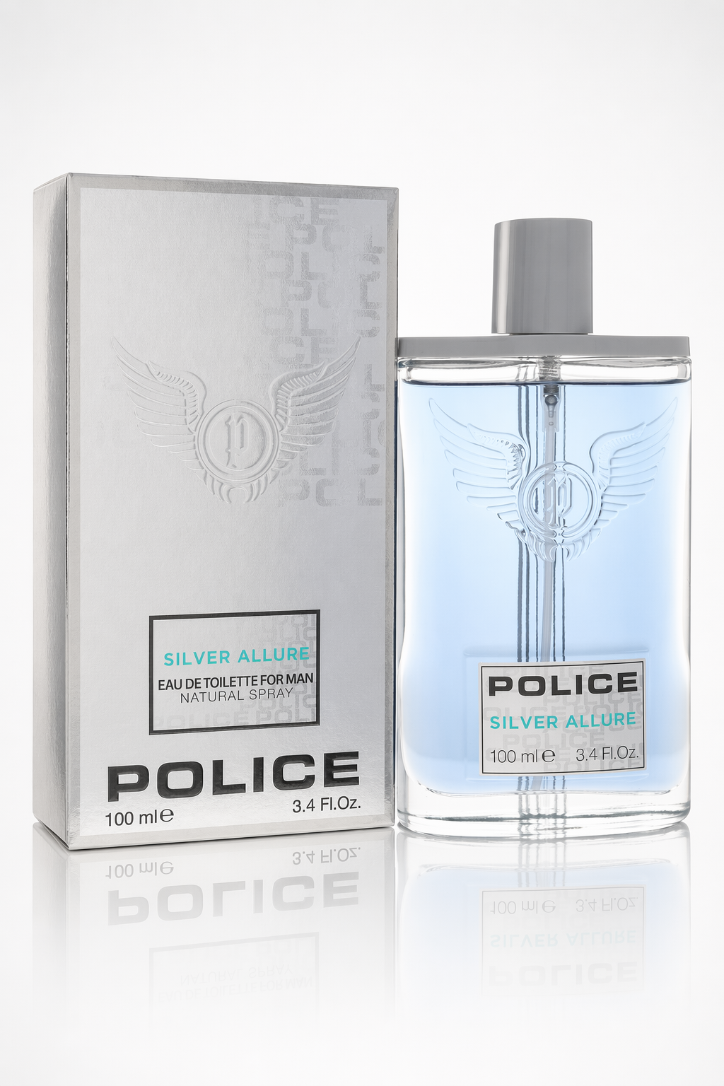 Police Contemporary Silver Allure Eau De Toilette Spray By Police Colognes Default