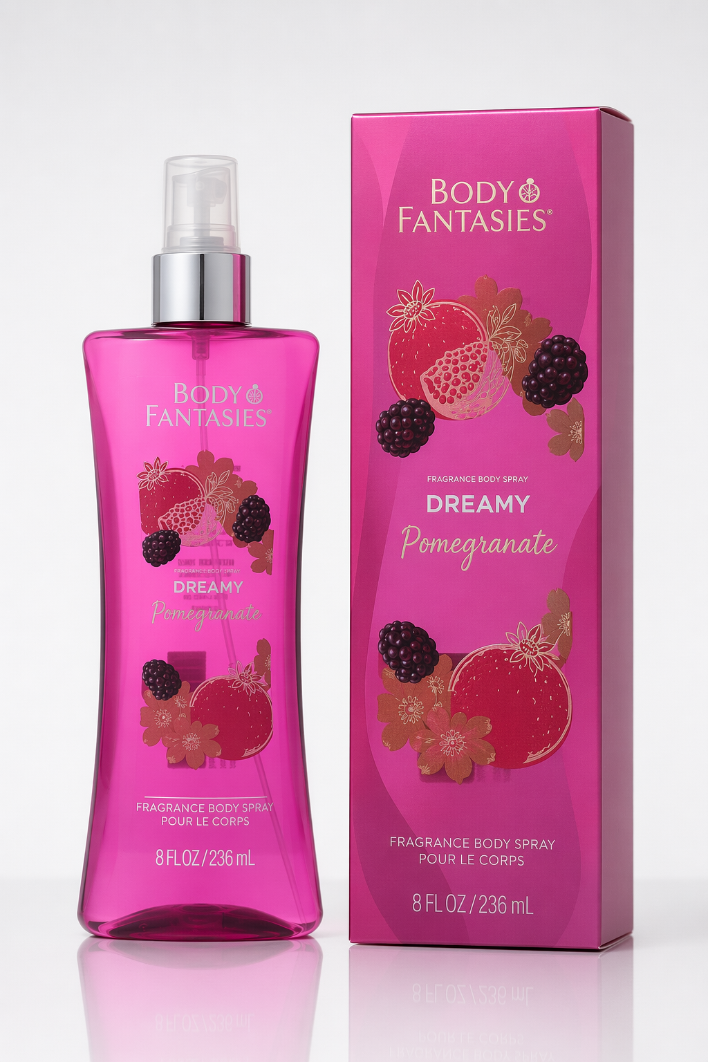 Body Fantasies Dreamy Pomegranate Body Spray By Parfums De Coeur Default
